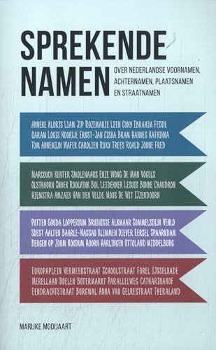 Sprekende namen: over Nederlandse voornamen, achternamen, plaatsnamen en straatnamen von Primavera Pers