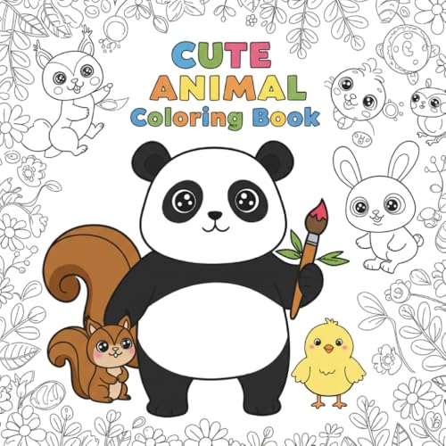 Cute Animal: Coloring Booke von Independently published