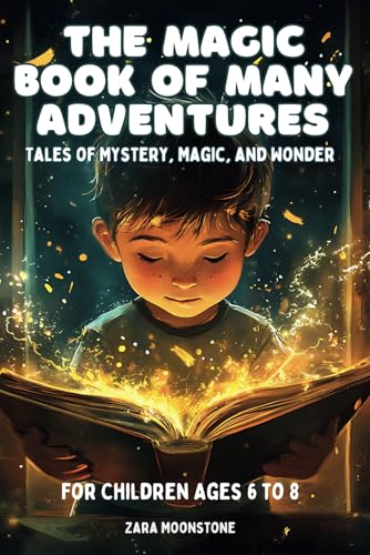 The Magic Book of Many Adventures: Tales of Mystery, Magic, and Wonder Story Book For Kids Ages 6-8 von Independently published