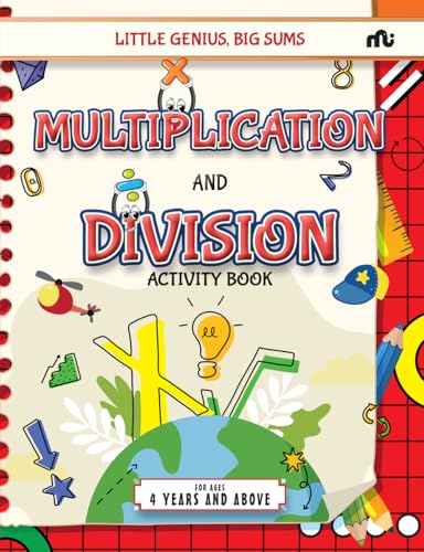 Little Genius, Big Sums: Multiplication and Division Activity Book von Rupa Publications India