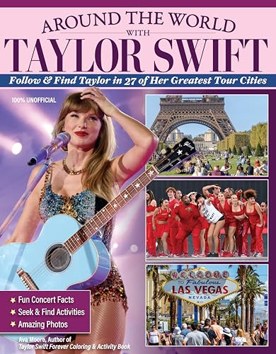 Around the World with Taylor Swift: Follow & Find Taylor in 27 of Her Greatest Tour Cities von Design Originals