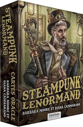 Coffret Steampunk Lenormand: Avec 36 cartes