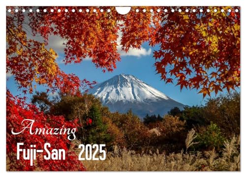 Amazing Fuji-San (Wall Calendar 2025 DIN A4 landscape), CALVENDO 12 Month Wall Calendar: Fuji-San, The Spirit Of Japan von Calvendo