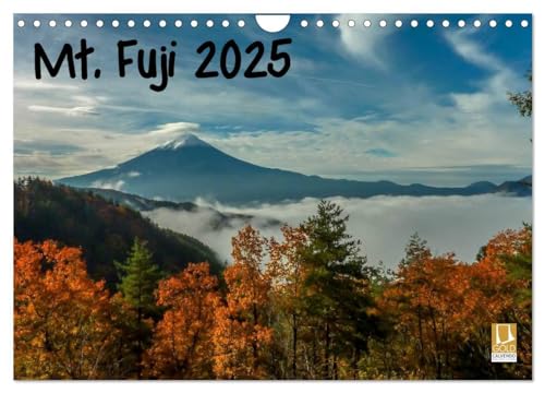 Mt. Fuji 2025 (Wall Calendar 2025 DIN A4 landscape), CALVENDO 12 Month Wall Calendar: Seasonal images of Mt. Fuji, Japan von Calvendo