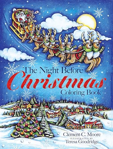 The Night Before Christmas Coloring Book (Dover Christmas Coloring Books) von Dover Publications Inc.
