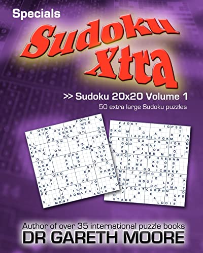 Sudoku 20x20 Volume 1: Sudoku Xtra Specials