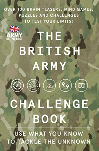 The British Army Challenge Book: The must-have puzzle book for this Christmas!