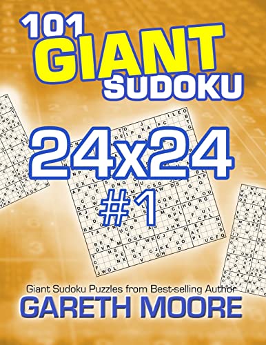 101 Giant Sudoku 24x24 #1 101 Giant Sudoku 24x24 #1 von CREATESPACE