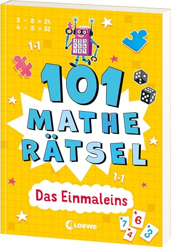 101 Matherätsel - Das Einmaleins: Mit spannenden Zahlen-Rätseln für Mathe-Fans ab 10 Jahren von LOEWE
