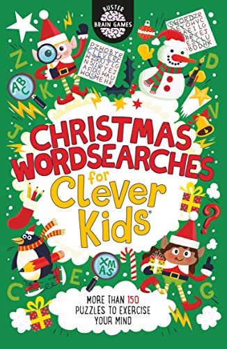 Christmas Wordsearches for Clever Kids (Buster Brain Games, 14, Band 14) von Buster Books