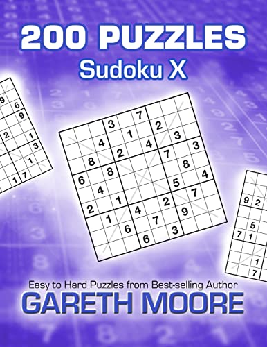 Sudoku X: 200 Puzzles Sudoku X: 200 Puzzles von CREATESPACE