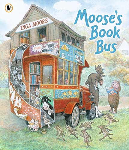 Moose's Book Bus von WALKER BOOKS