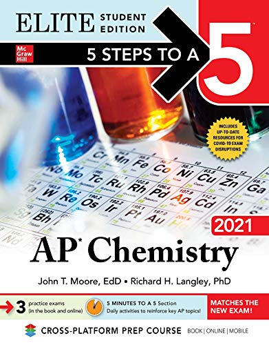 5 Steps to a 5: AP Chemistry 2021 Elite Student Edition: Elite Edition von McGraw-Hill Education