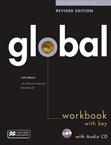 Global revised edition: Pre-Intermediate / Workbook with Key and Audio-CD von Hueber Verlag