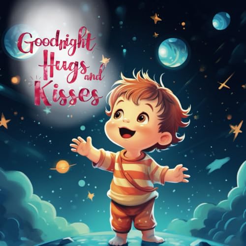 Goodnight Hugs and Kisses: The stars outside twinkle, reflecting the sparkle in her eyes as she wishes her child a peaceful night von Independently published