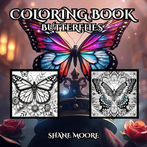 Butterfly Coloring Book: A Colorful Flight of Creativity (Coloring Books) von Independently published