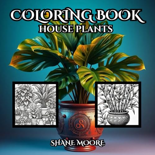 House Plant Coloring Book: A Botanical Escape into Tranquility and Creativity (Coloring Books) von Independently published