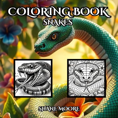 Snake Coloring Book: A Serpentine Journey of Color and Creativity (Coloring Books) von Independently published