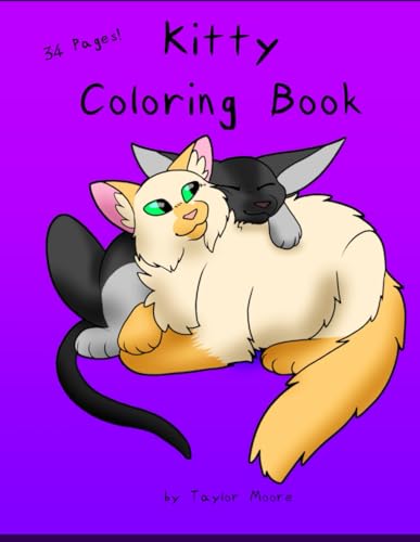 Kitty Coloring Book: 34 pages! von Independently published