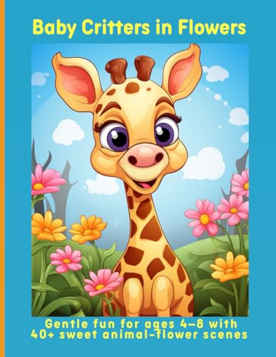 Baby Critters in Flowers: Gentle fun for ages 4–8 with 40+ sweet animal-flower scenes Baby Critters in Flowers: Gentle fun for ages 4–8 with 40+ sweet animal-flower scenes von Independently published
