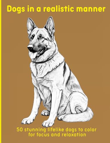 Dogs in a realistic manner: 50 stunning lifelike dogs to color for focus and relaxation Dogs in a realistic manner: 50 stunning lifelike dogs to color for focus and relaxation von Independently published
