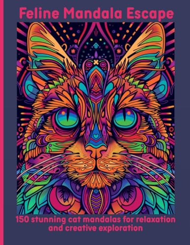Feline Mandala Escape: 150 stunning cat mandalas for relaxation and creative exploration Feline Mandala Escape: 150 stunning cat mandalas for relaxation and creative exploration von Independently published