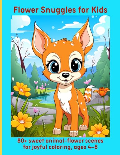 Flower Snuggles for Kids: 80+ sweet animal-flower scenes for joyful coloring, ages 4–8 Flower Snuggles for Kids: 80+ sweet animal-flower scenes for joyful coloring, ages 4–8 von Independently published