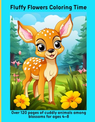 Fluffy Flowers Coloring Time: Over 120 pages of cuddly animals among blossoms for ages 4–8 Fluffy Flowers Coloring Time: Over 120 pages of cuddly animals among blossoms for ages 4–8 von Independently published