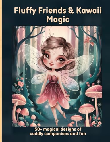 Fluffy Friends & Kawaii Magic: 50+ magical designs of cuddly companions and fun Fluffy Friends & Kawaii Magic: 50+ magical designs of cuddly companions and fun von Independently published