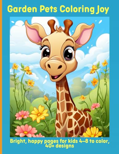 Garden Pets Coloring Joy: Bright, happy pages for kids 4–8 to color, 40+ designs Garden Pets Coloring Joy: Bright, happy pages for kids 4–8 to color, 40+ designs von Independently published