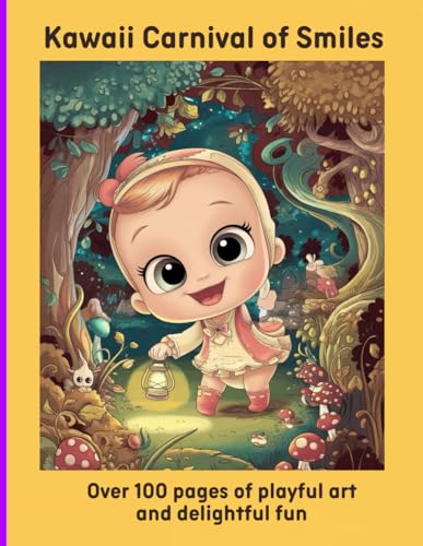 Kawaii Carnival of Smiles: Over 100 pages of playful art and delightful fun Kawaii Carnival of Smiles: Over 100 pages of playful art and delightful fun von Independently published