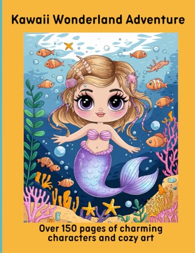 Kawaii Wonderland Adventure: Over 150 pages of charming characters and cozy art Kawaii Wonderland Adventure: Over 150 pages of charming characters and cozy art von Independently published