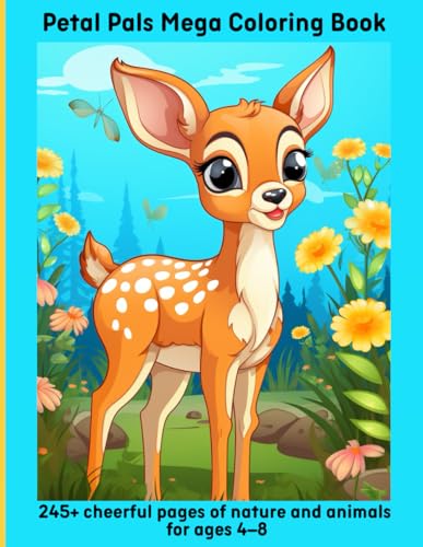 Petal Pals Mega Coloring Book: 245+ cheerful pages of nature and animals for ages 4–8 Petal Pals Mega Coloring Book: 245+ cheerful pages of nature and animals for ages 4–8 von Independently published