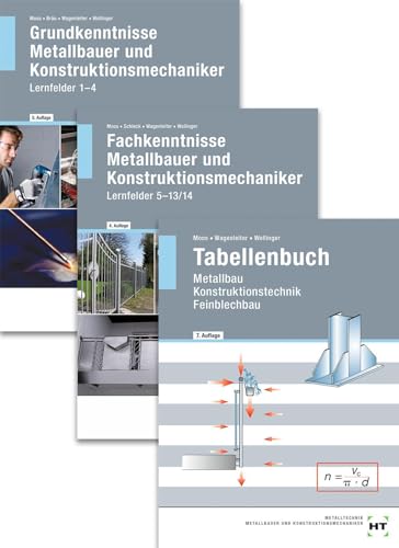 Paketangebot Heavy Metal(l) 1: Metallbau Lernfelder 1-13 + Tabellenbuch