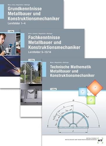 Paketangebot Heavy Metal(l) 2: Metallbau Lernfelder 1-13 + Technische Mathematik von Verlag Handwerk und Technik
