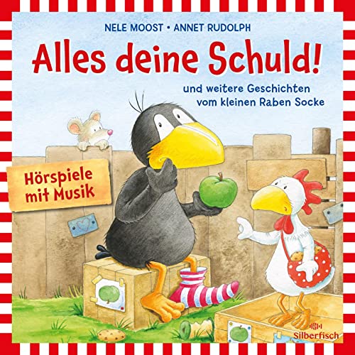 Alles deine Schuld! (Der kleine Rabe Socke): Und weitere Geschichten: Alles schlapp!, Alles gewaschen!: 1 CD von Silberfisch