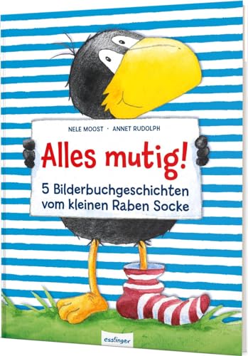 Der kleine Rabe Socke: Alles mutig!: 5 Bilderbuchgeschichten vom kleinen Raben Socke | Lustige Vorlesegeschichten über Freundschaft für Kinder ab 3