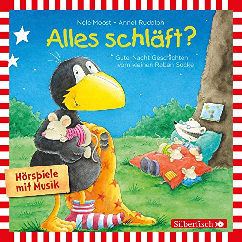 Alles schläft? (Alles ohne Ende!, Alles Monster!, Alles verbummelt!, Alles besser!) (Der kleine Rabe Socke): Gute-Nacht-Geschichten vom kleinen Raben Socke: 1 CD