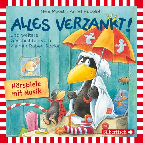 Alles verzankt!, Alles zu voll!, Alles nass! (Der kleine Rabe Socke): 1 CD