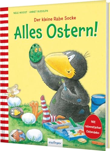 Der kleine Rabe Socke: Alles Ostern!: Bilderbuch mit herausnehmbarer Deko, das besondere Ostergeschenk Der kleine Rabe Socke: Alles Ostern!: Bilderbuch mit herausnehmbarer Deko, das besondere Ostergeschenk von Esslinger in der Thienemann-Esslinger Verlag GmbH