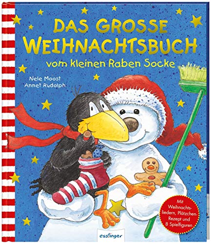 Der kleine Rabe Socke: Das große Weihnachtsbuch vom kleinen Raben Socke: Mit Weihnachtslieder, Plätzchen-Rezept & 8 Spielfiguren Der kleine Rabe Socke: Das große Weihnachtsbuch vom kleinen Raben Socke: Mit Weihnachtslieder, Plätzchen-Rezept & 8 Spielfiguren