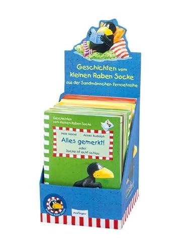 Der kleine Rabe Socke: Sockes neue Mini-Geschichten: Display 6 x 5 Ex.: Aus der Sandmännchen Fernsehreihe Der kleine Rabe Socke: Sockes neue Mini-Geschichten: Display 6 x 5 Ex.: Aus der Sandmännchen Fernsehreihe