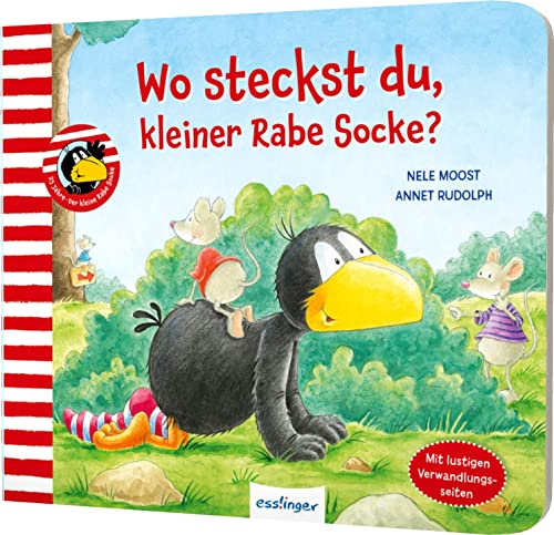 Der kleine Rabe Socke: Wo steckst du, kleiner Rabe Socke?: Verwandlungsbuch