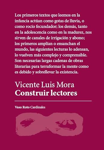 Construir lectores (Cardinales, Band 26) von VASO ROTO EDICIONES