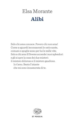 Alibi (Einaudi tascabili. Poesia) von Einaudi