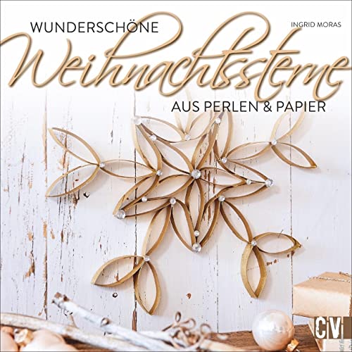 Wunderschöne Weihnachtssterne: Aus Perlen und Papier