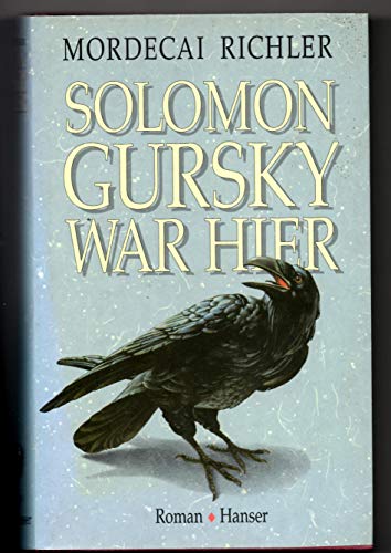 Solomon Gursky war hier: Roman