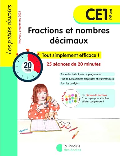 Les Petits Devoirs - Fractions CE1 von LIB DES ECOLES