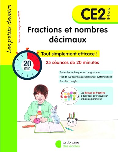 Les Petits Devoirs - Fractions CE2 von LIB DES ECOLES