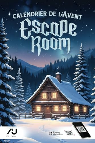Calendrier de l'Avent Escape Room: 24 énigmes captivantes pour la période de Noël (logique, casse-tête et plus) von AU Book Publishing